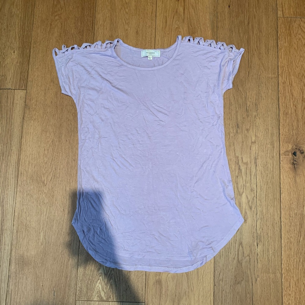 Light purple T-shirt